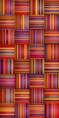 Geometric grid background Modern colorful abstract multicolored texture Seamless patternのイラスト素材