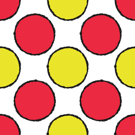 Geometric grid background Modern colorful abstract multicolored texture Seamless patternのイラスト素材