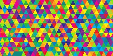 Geometric grid background Modern colorful abstract multicolored texture Seamless patternのイラスト素材