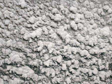 Texture of fresh snowy cloth Winter snow texture background