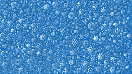 Abstract texture pattern with snowflakes Winter background for Christmas and New Year designの写真素材