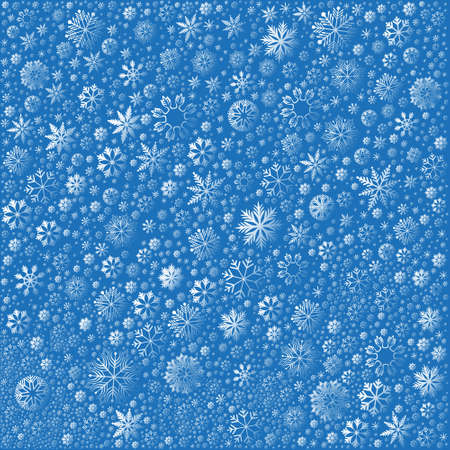 Abstract texture pattern with snowflakes Winter background for Christmas and New Year designの写真素材