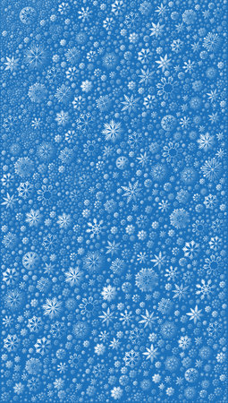 Abstract texture pattern with snowflakes Winter background for Christmas and New Year designの写真素材