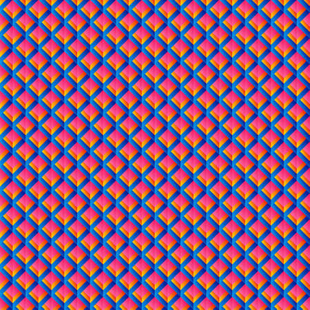 Geometric grid background Modern colorful abstract multicolored texture Seamless patternの写真素材