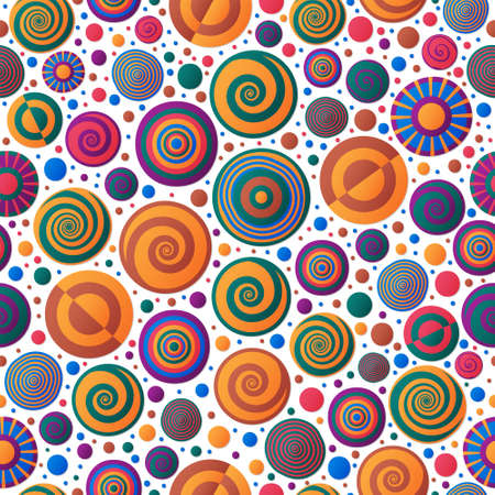 Ethnic Colorful Doodle abstract seamless geometric ornamental pattern Vintage oriental decorative elements backgroundの写真素材