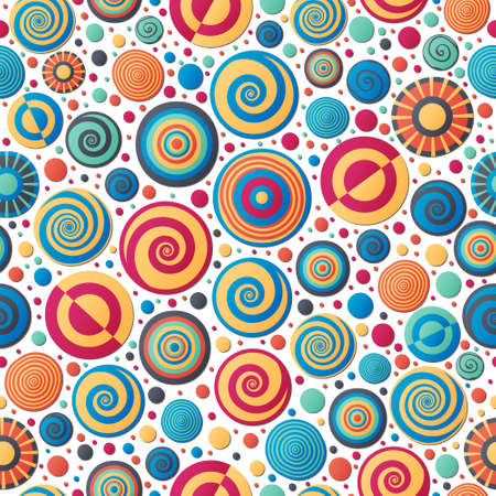 Ethnic Colorful Doodle abstract seamless geometric ornamental pattern Vintage oriental decorative elements backgroundの写真素材