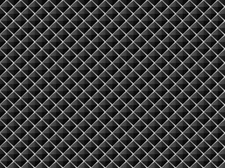 Dark black Geometric grid Carbon fiber background Modern dark abstract seamless textureの写真素材