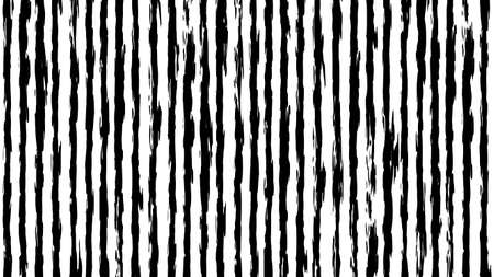 Abstract vertical monochrome striped grunge pattern Hand drawn black ink stripe backgroundの写真素材