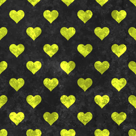 Hearts seamless pattern Grunge Hand drawn Valentine's day backgroundの写真素材
