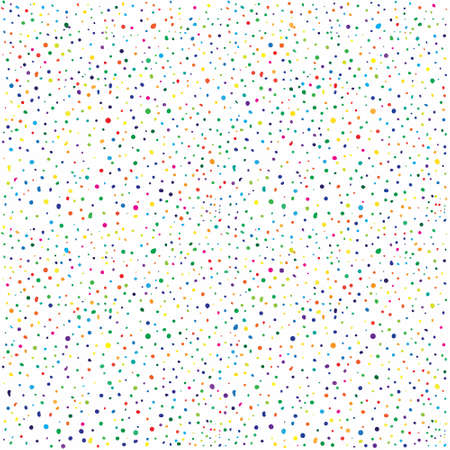 Colorful Hand drawn abstract background Polka dot pattern Dotworkの写真素材