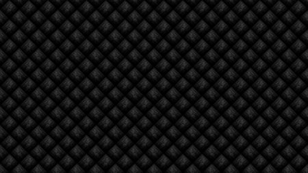 Dark black Geometric grid Carbon fiber background Modern dark abstract seamless textureの写真素材