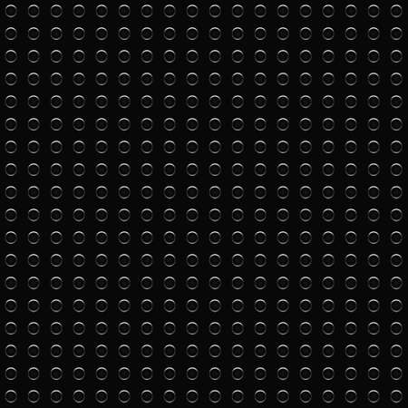 Black and white Seamless geometric pattern with ringsの写真素材