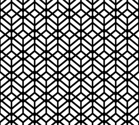 Abstract hexagonal background geometric grid seamless patternの写真素材