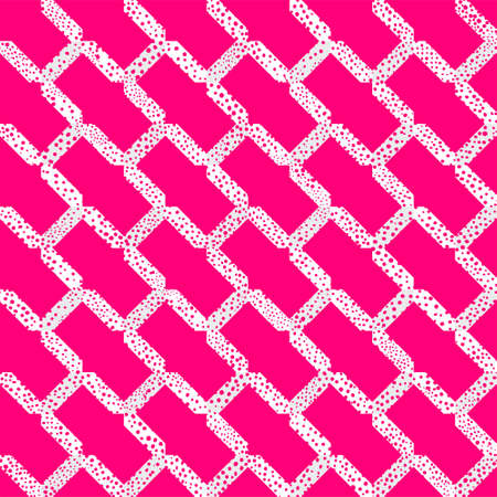 Geometric grid background Modern colorful abstract multicolored texture Seamless pattern