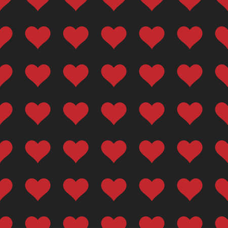 Hearts seamless pattern Grunge Hand drawn Valentine's day backgroundの写真素材