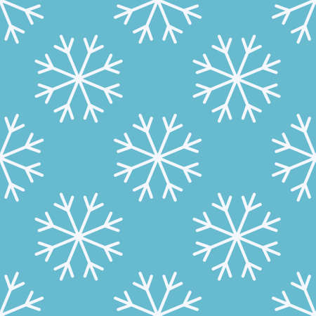 Seamless texture pattern with snowflakes Winter background for Christmas and New Year design
