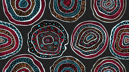 Abstract scribble Hand drawn scrawl sketch Chaos doodle seamless pattern
