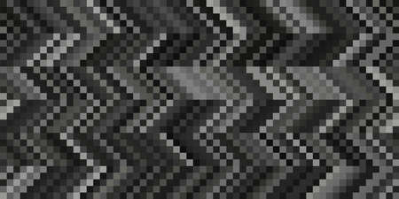 Monochrome dark geometric grid background Modern black abstract noise texture