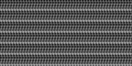 Monochrome geometric grid Pixel Art style background Modern black and white abstract mosaic textureの写真素材