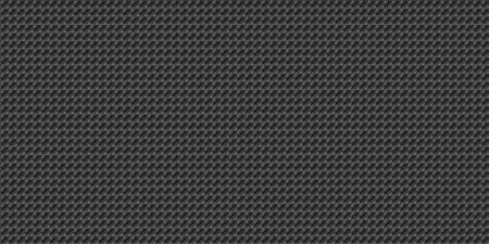 Dark black Monochrome geometric grid Pixel Art style background Modern black and white abstract mosaic textureの写真素材