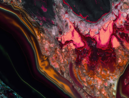 Marble stone texture background material with elements of semi-precious stones and gold created with Generative AI technologyの素材