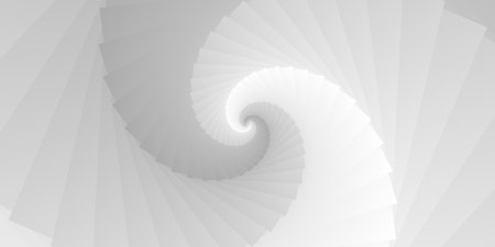 Abstract background with spiral. monochrome texture. vector illustration.のイラスト素材