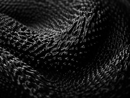 Modern Black and white wave stripes pattern backgroundの素材