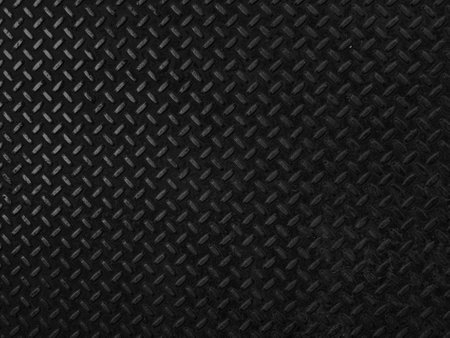 Black metal texture with rhombus pattern. Abstract background and texture for design.