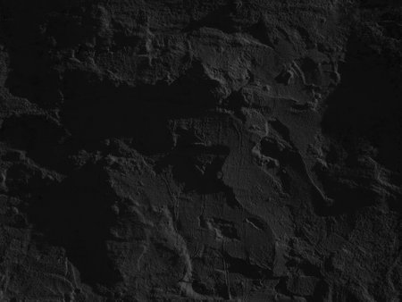 Black grunge textured wall background. Close-up image.の写真素材