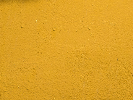 Yellow wall texture background. Yellow wall texture background. Yellow wall background.の写真素材