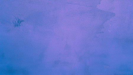 abstract blue background texture with grunge brush strokes and paint stainsの写真素材