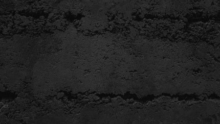 Black concrete wall. Abstract background and texture for design. 3d rendering.の写真素材