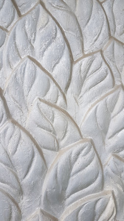 White stone texture background. Close-up of white stone wall.の写真素材