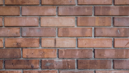 Background of brick wall texture, brick wall pattern for interior or exterior design.の写真素材