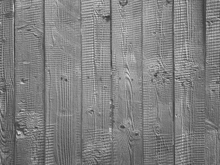Wooden texture background. Wood planks. Black and white.の写真素材