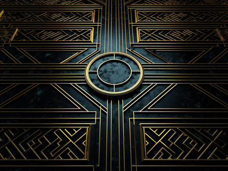 Luxury background with gold ornament. Element for design. Template for designの素材