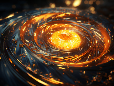 3d rendering of abstract fractal background for creative design and entertainmentの素材