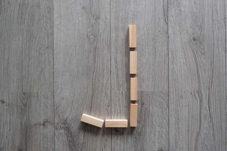 letter J with wooden natural blocks, construction, game for kids, no stress with wooden blocks, backgroundの写真素材