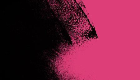 pink black and white paint background texture with grunge brush strokesの写真素材