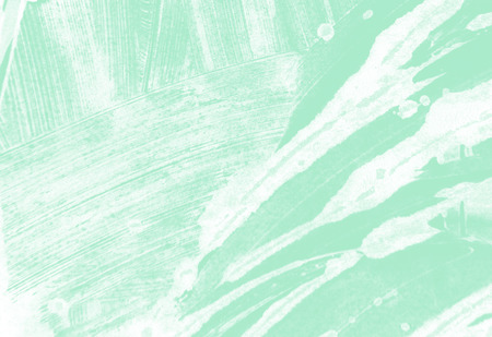 white blue green paint background texture with grunge brush strokesの写真素材