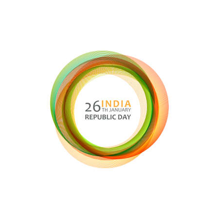 Happy Indian Republic Day Celebration 26th January Creative