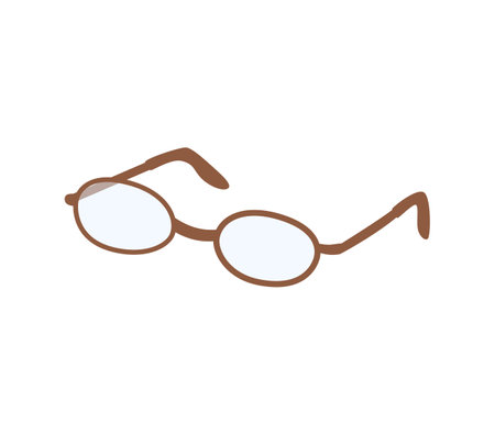 Hand-drawn glasses on a white background. Vector illustration in a trendy style.のイラスト素材