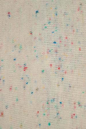 Colorful spotted jersey close-upの写真素材