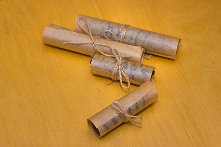 Delicious traditional russian healthy sugar free fruit roll-ups made from plum. Roll paste dessert...