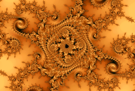 fractal golden yearsの写真素材