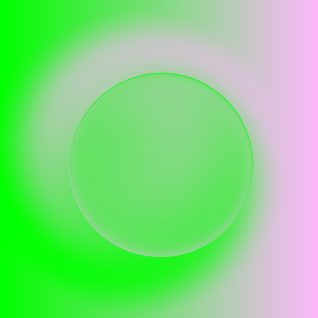 green, pink spiral background, picture of spring with copyspaceの写真素材