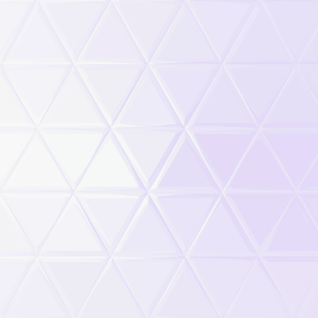 Abstract white triangle polygonal background, white geometric technology pattern