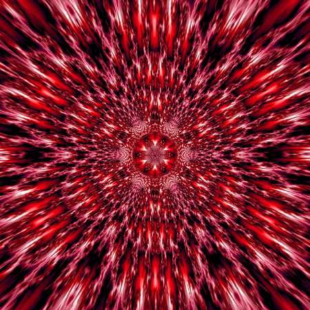 red star dark mandalaの写真素材
