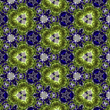 Abstract tribal art ethnic floral pattern folk repeatingの写真素材