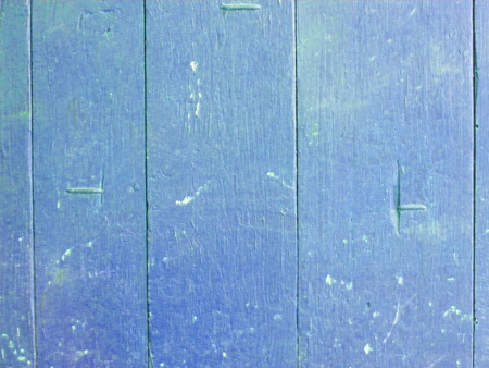 Wood plank blue texture background. Decorative wall paint. Vintage structure. Empty display. Natural wooden board texture.の写真素材